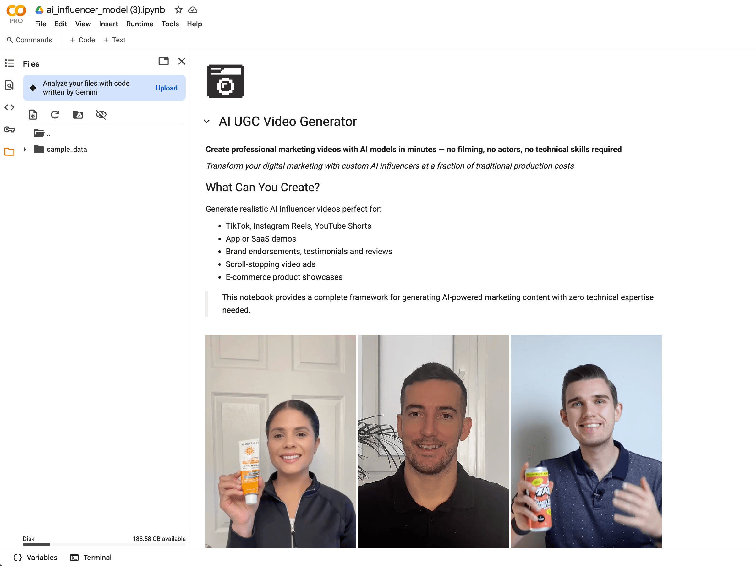 AI Actors preview